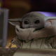 Behind the scenes with Baby Yoda.